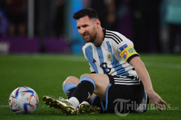 Messi Menutup Tahun Dengan Cedera Yang Di Deritanya