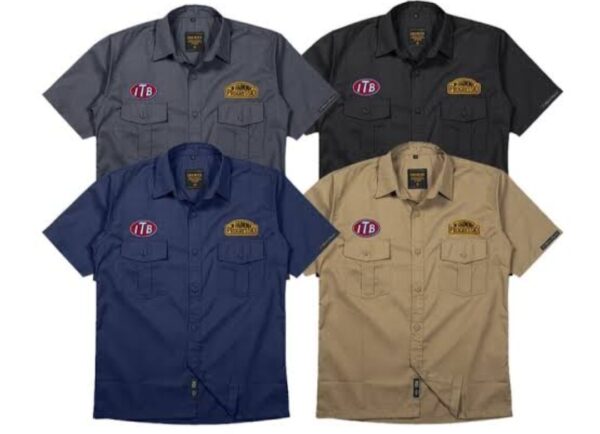 Workshirt Hitam Local Brand Terjangkau