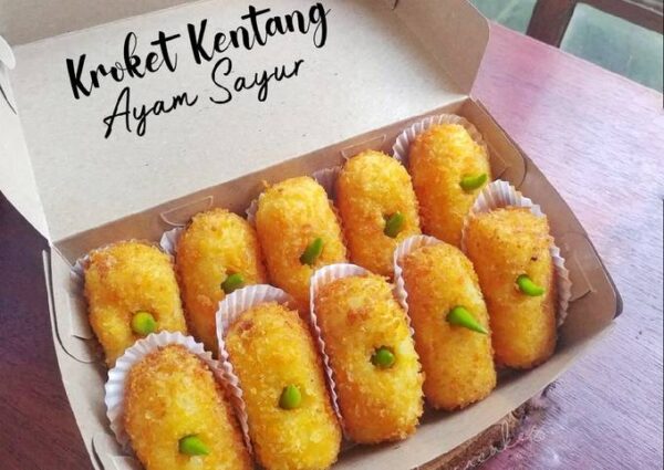 Kroket Kentang Ayam Yang Sangat Lembut Dan Renyah