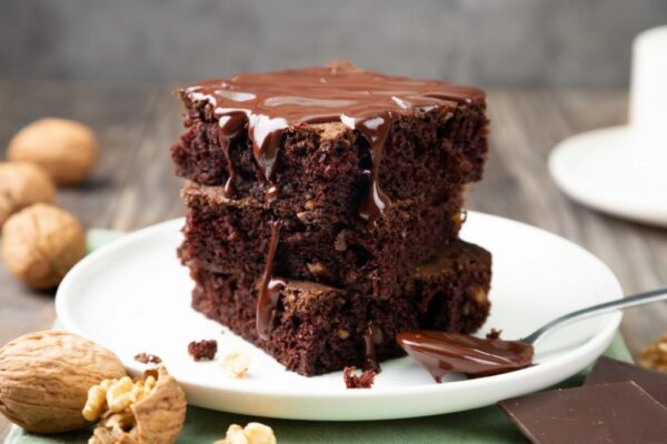 Sajian Brownies Lezat Lumer Di Mulut