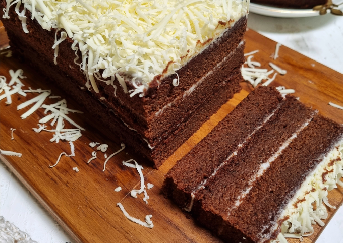 Resep Cake Coklat Keju