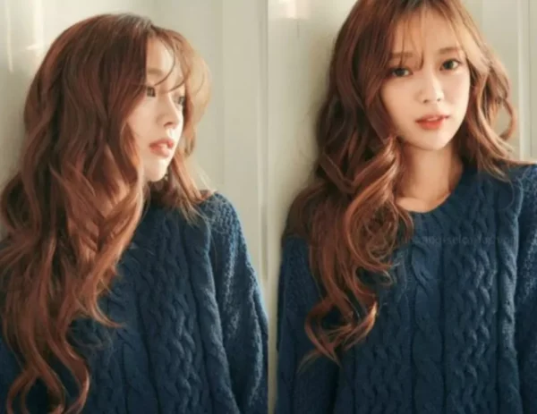 Hair Stylist Korea Dengan Perm Rambut Yang Super Trend