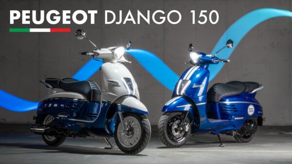 Peugeot Django 150 Allure Skuter Retro Dengan Sentuhan Modern