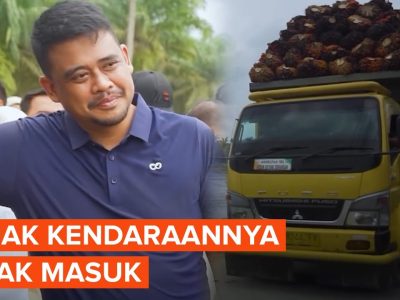 Truk Pelat BL (Aceh) Di Hentikan, Bobby Nasution Tuai Polemik
