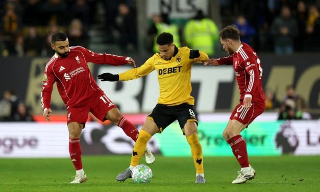 The Reds Tersungkur di Menit Akhir, Kalah 2–1 Dari Wolves