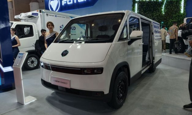 Foton eView Blind Van Unjuk Gigi di GIICOMVEC 2026