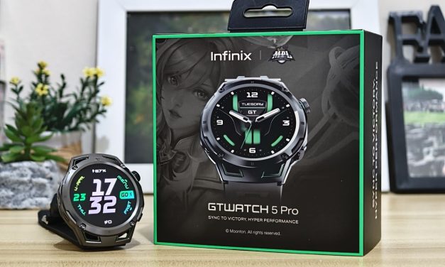 Unboxing Infinix GT Watch 5 Pro Edisi MPL, Desain Garang