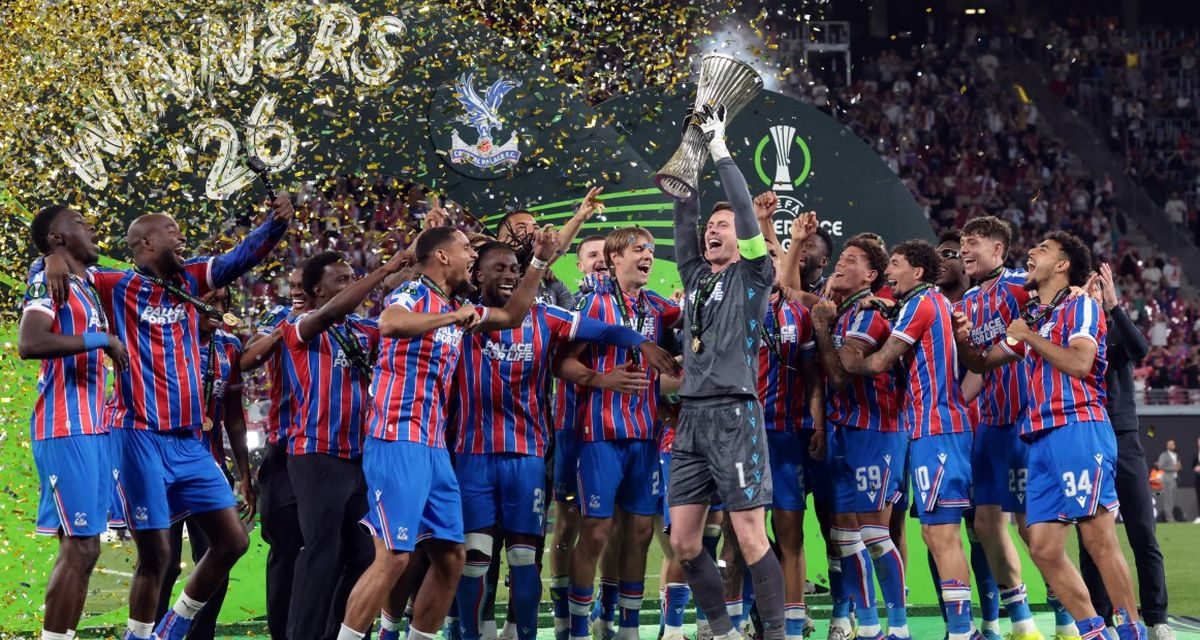 Crystal Palace Vs Rayo Vallecano 1-0, Juara UEFA Conference League