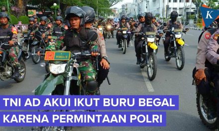TNI Tegaskan Tentara Bantu Buru Begal