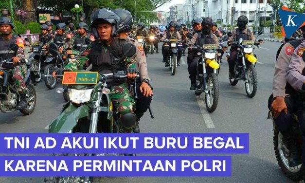 TNI Tegaskan Tentara Bantu Buru Begal