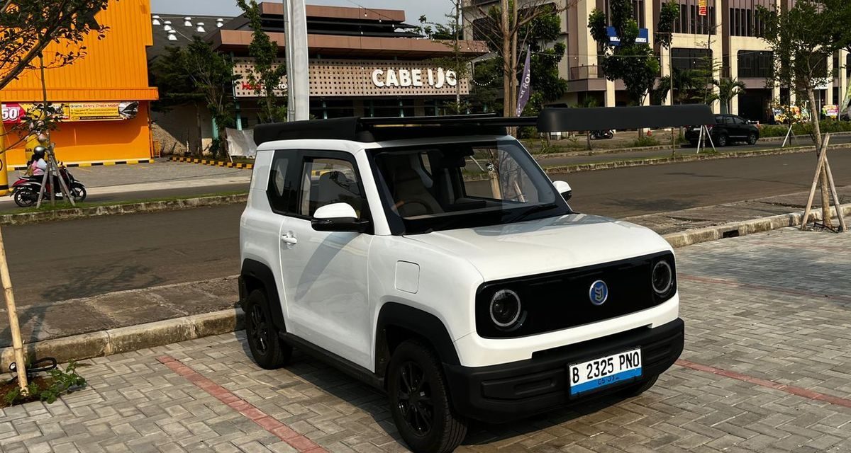 MAB Solarky Sun V, Mobil Listrik dengan Teknologi Panel Surya