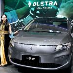 Mobil Listrik Aletra L8 EV Di pakai untuk Taksi Online