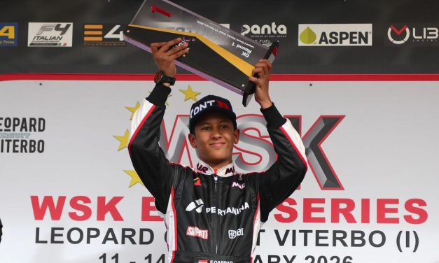 Qarrar Firhand Jadi Pebalap Indonesia Pertama Juara WSK Euro Series