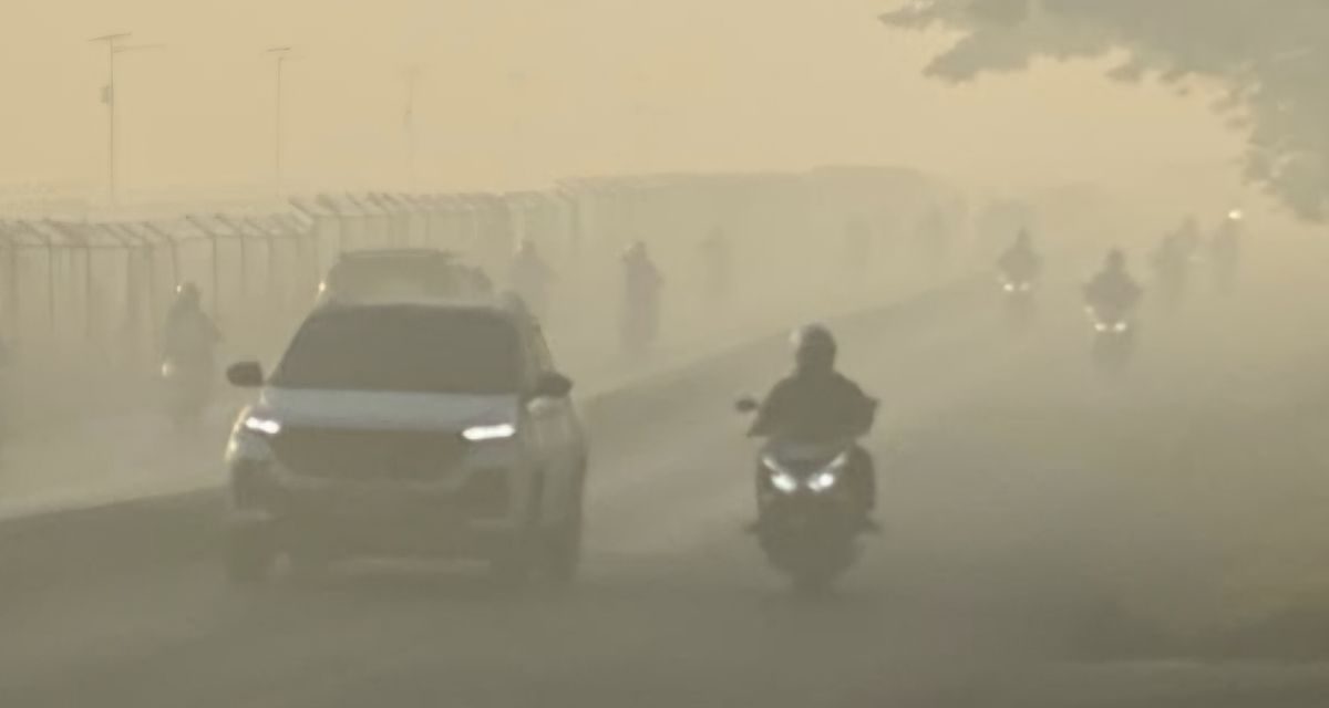 Kabut Asap Karhutla Kalimantan Ganggu Malaysia