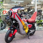 Monkey 125 Disulap K-Wins Jadi Motor Bosozoku Jepang