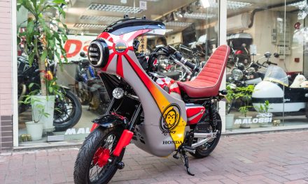 Monkey 125 Disulap K-Wins Jadi Motor Bosozoku Jepang